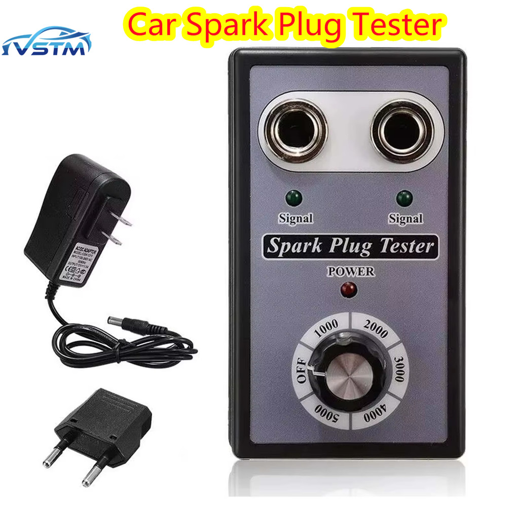 BARU 2025 Spark Plug Tester 12V Wire Ignition Plug Analyzer Spark Plug Tester Car Engine Auto Diagno