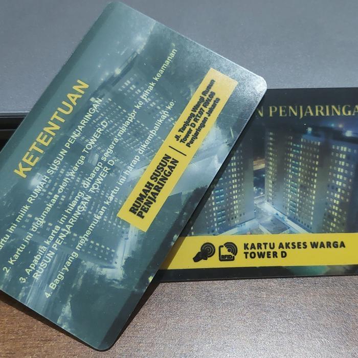 NEW Cetak Id Card Karyawan rfid