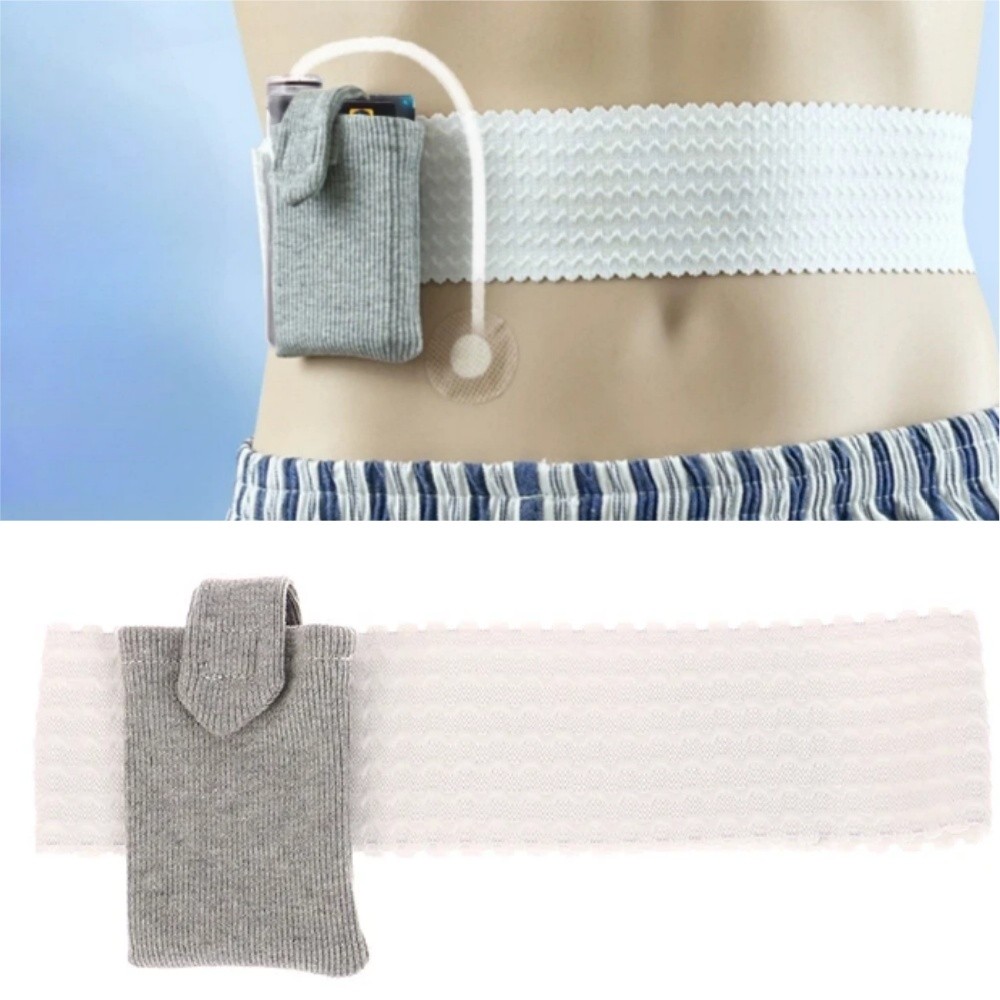 1-5pcs Diabetes Patients Supplies Insulin Pump Fixed Belt Insulin Pump Waist Bag Belt Breathable