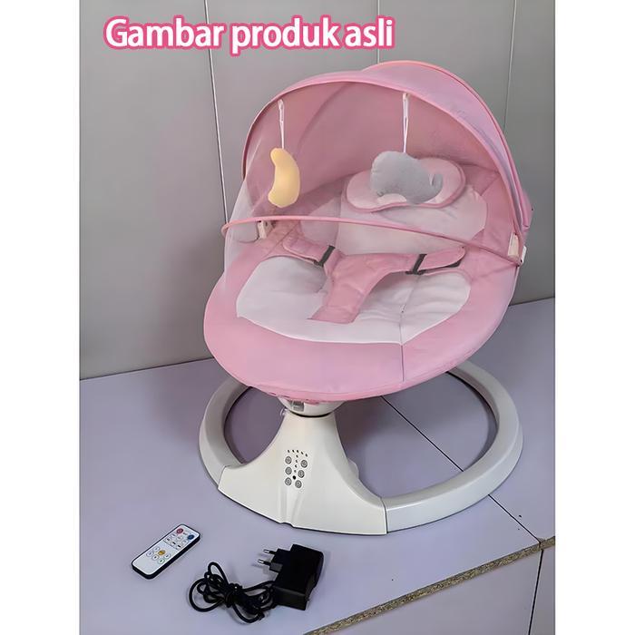 []Kursi ayunan bayi/Bouncer bayi ada mainan/Ayunan bayi kekinian/Ayunan bayi elektrik/Ayunan bayi du