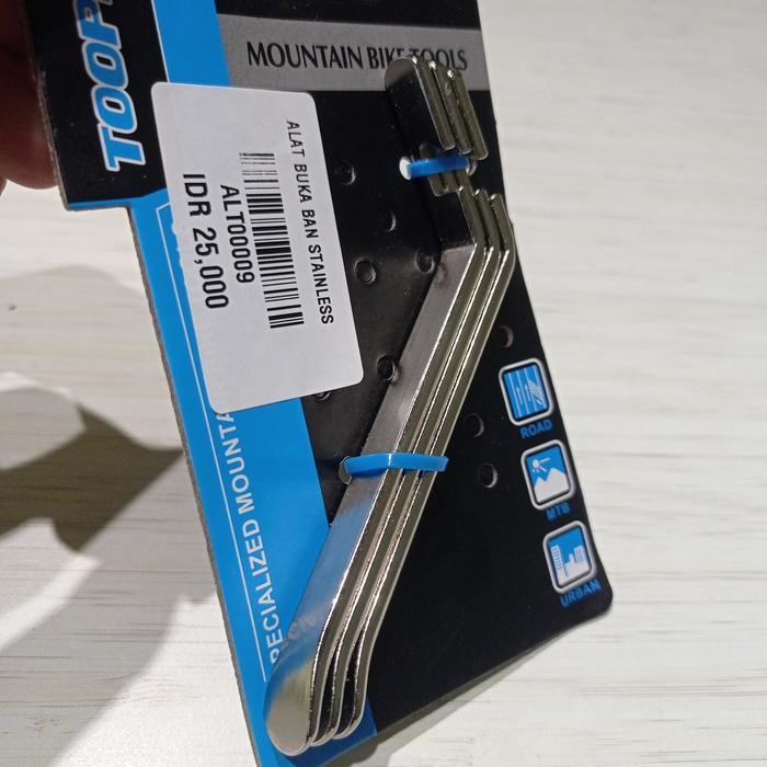 Alat pembuka ban Toopre bahan stainless import