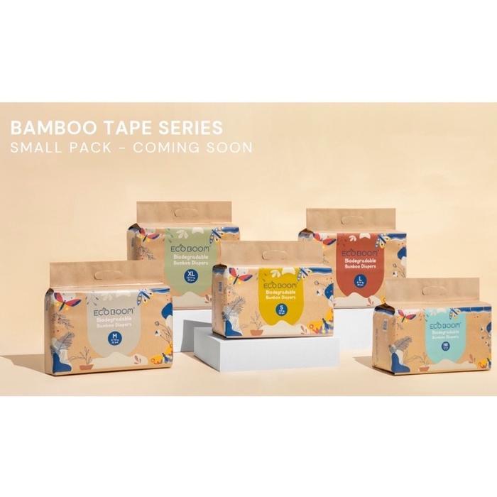 Eco Boom Bamboo Diapes TAPE NB34 S36 M32 L30 XL28 - Popok Bayi & Anak Ramah Lingkungan TERLARISBEST