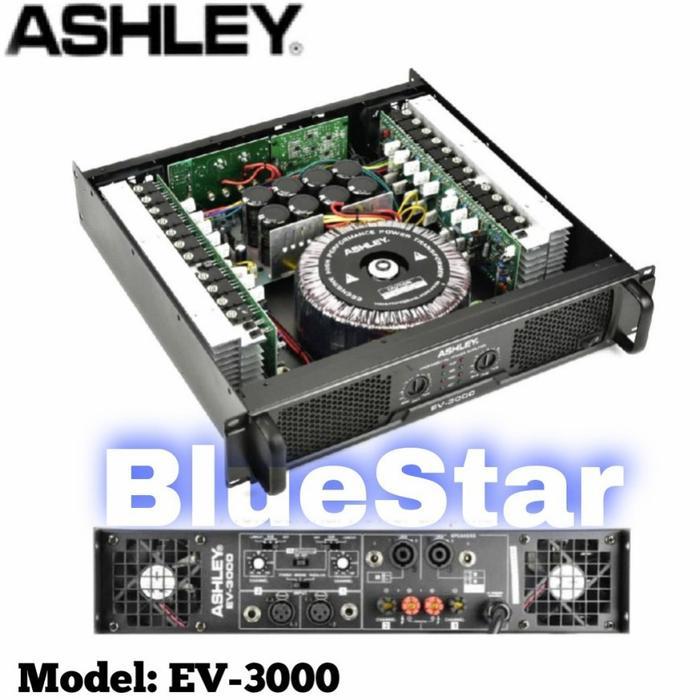Power Ashley EV3000 Amplifier Ashley EV 3000 Original