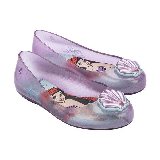 Sepatu Anak Teen MiniMelissa Princess Frozen,Jelly Mini melissa - Ariel, 33