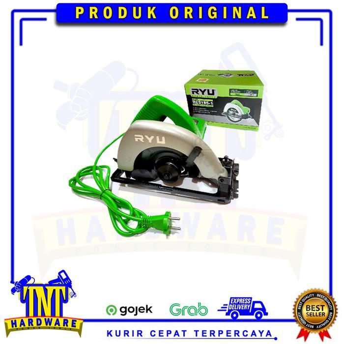 Paket Tukang Kayu Komplit Ryu Planer/Circular Saw/Jig Saw/Trimmer