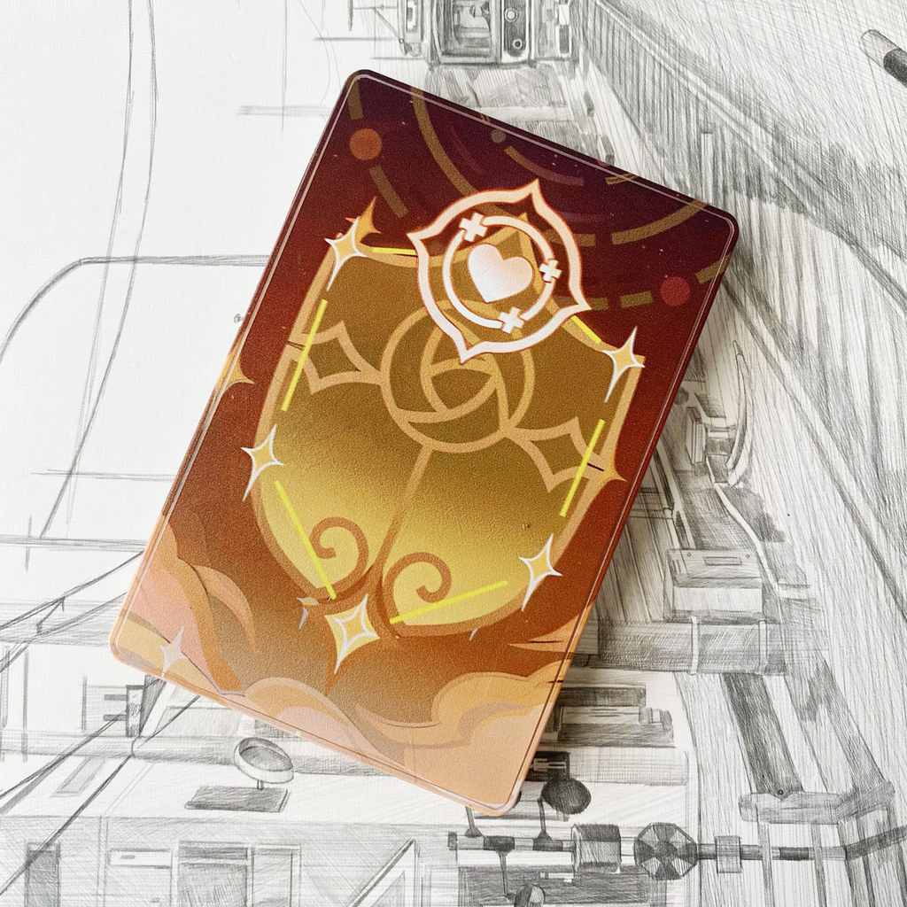 Game Noelle Genshin Impact Acrylic Brick Quicksand Mahjong BL Stand Model Cosplay Anime Collection