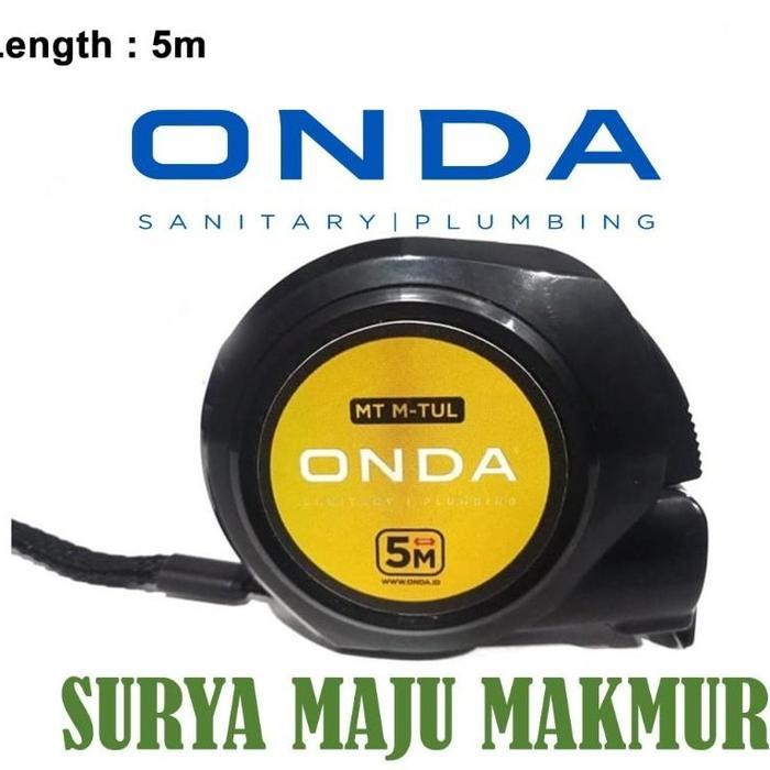Meteran Otomatis ONDA MT M-TUL 5 Meter Ukur MT M-TUL 5 M / Meter