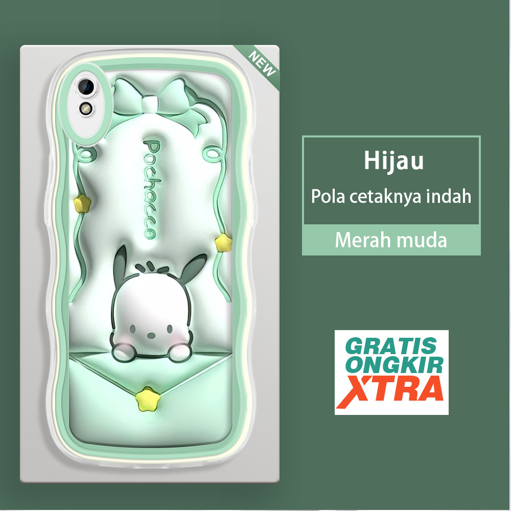 jinsouwe Redmi 6 6A 7 8 8A Pro 9 9A 9I 9AT 9C 10A 10C 10 5G 13 13C POCO C65 terbaru casing HP  Poal 