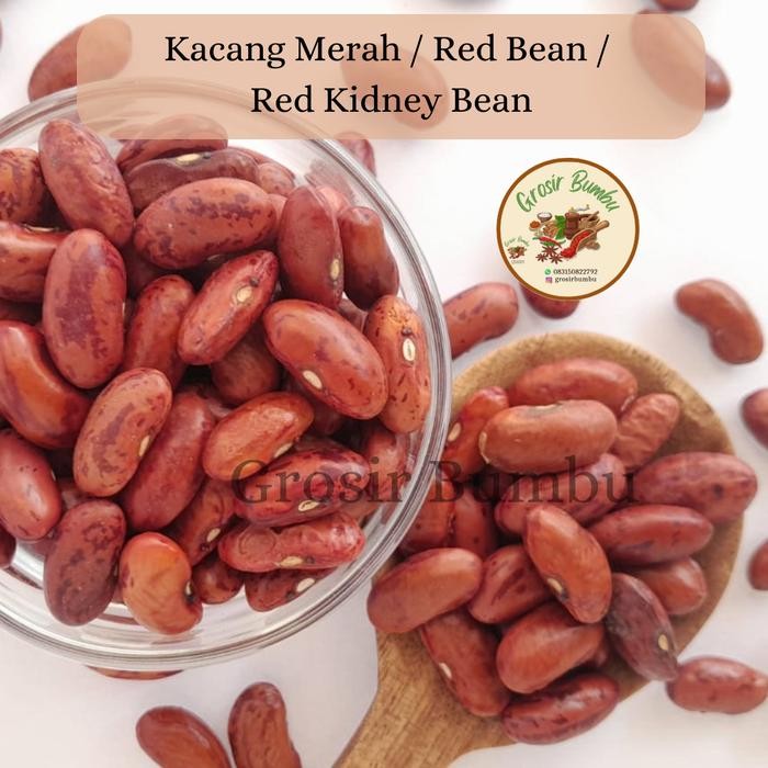 

ASLI Kacang Merah - 1kg / Red Bean / Red Kidney Bean READY STOCK