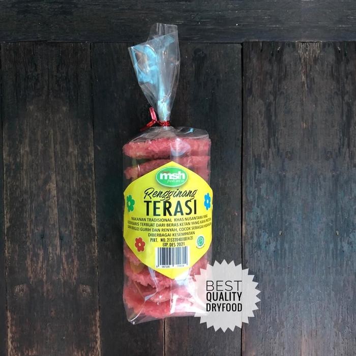 

ASLI Rengginang Terasi 200 Gr READY STOCK