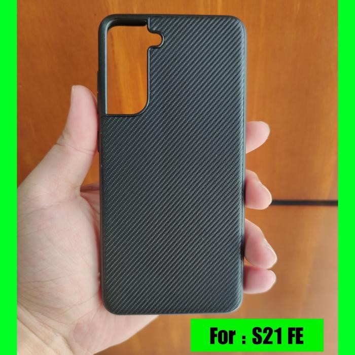 CARBON TEXTURED CASE SAMSUNG GALAXY S21FE / S21 FE HIGH GRADE