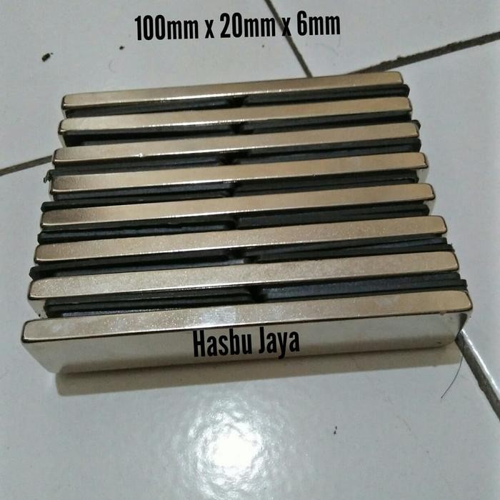 

Magnet Neodymium 100x20x6mm