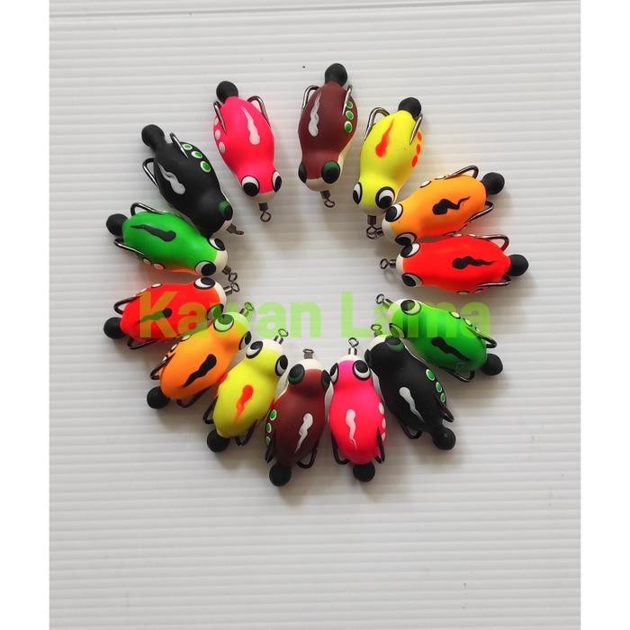 SOFT FROG GEOL 4.5cm Lure Soft Frog KODOK MONCROT