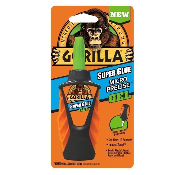 

GORILLA SUPER GLUE MICRO PRECISE LEM KAYU KULIT KARET PLASTIK BESI GEL