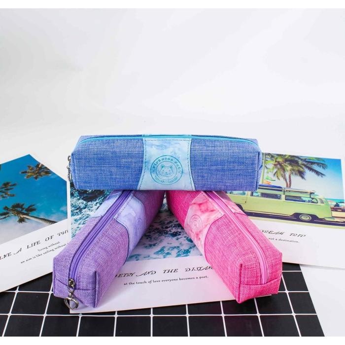 

Kotak Pensil Simple - Kotak Tempat Pensil Sekolah / Tempat Alat Tulis