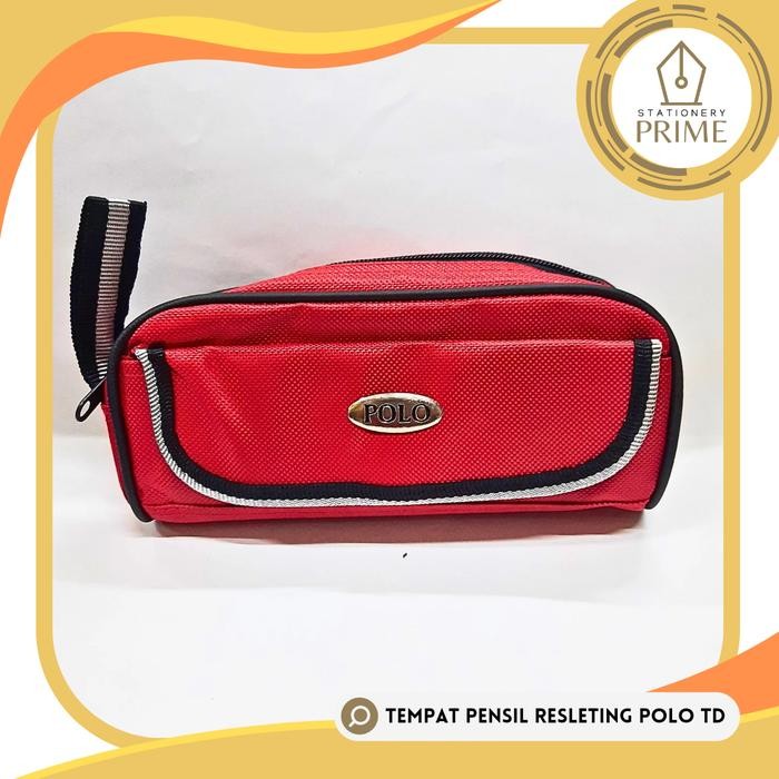 

Tempat Pensil / Pencil Case Resleting Bahan Kain Polo TD [PIECE]