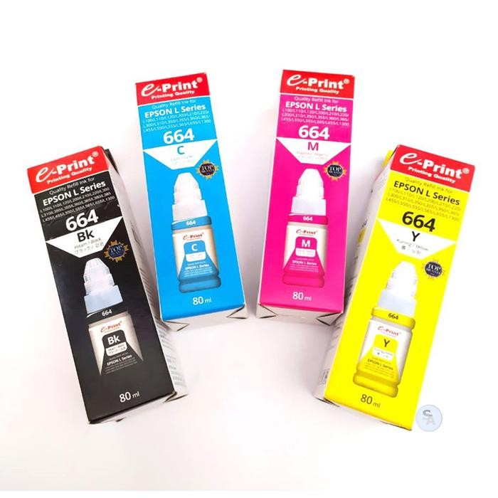 

E-Print - Tinta Epson Bulk Ink L Series 664 80Ml - Pcs