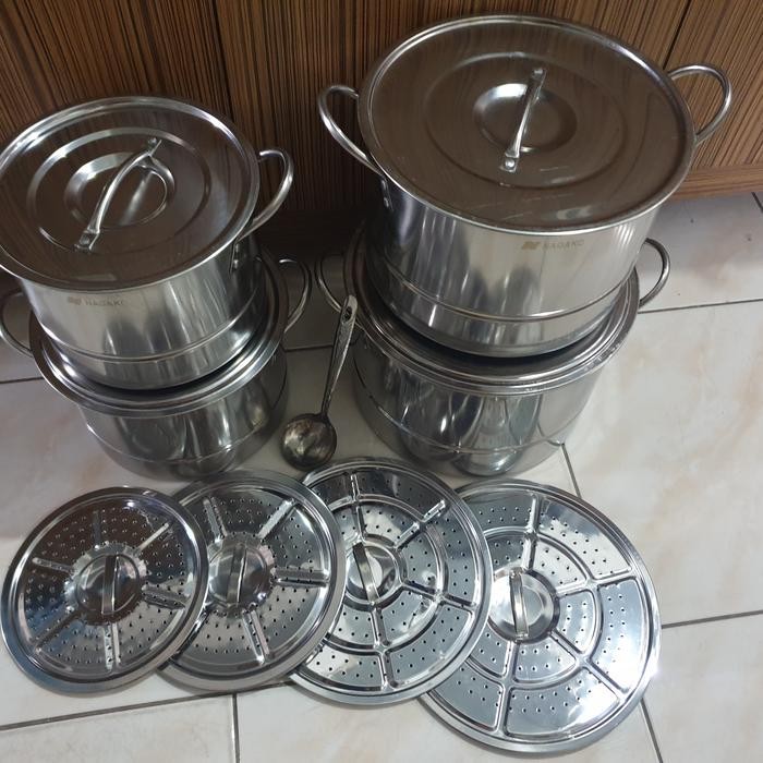 Teffal Signature - Stockpot Steamer 555 Stainless 4Set