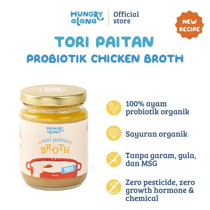 

SIAPKIRIM Hungry Alana - T Paitan Broth - Kaldu Tulang Ayam Probiotik READY STOCK
