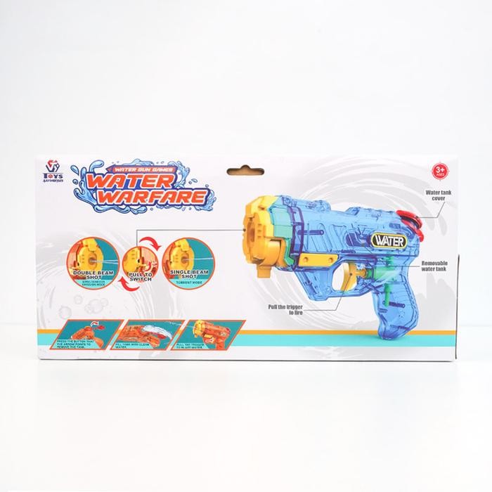 OHSOME Water Soft Gun Mainan Anak Pistol Air Tembakan Dual Water Gun Pistol Air Anak