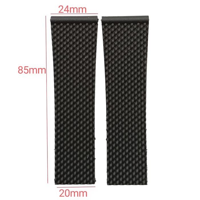 Tali Jam Tangan 24 MM CTS Replacement Mest Strap Rubber Breitling Divers 8131.24