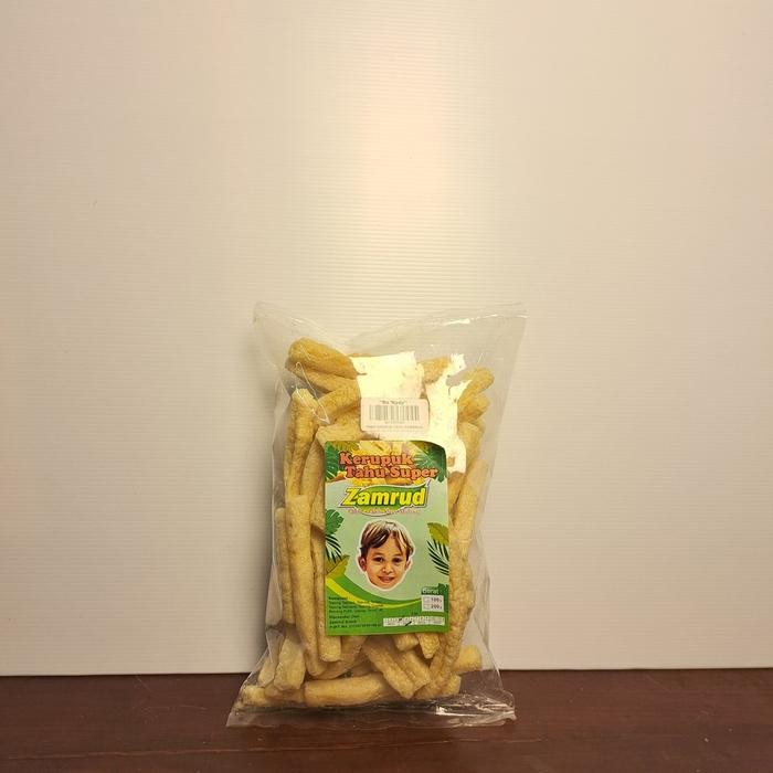 

Kerupuk Tahu Super Cap Zamrud 200gr