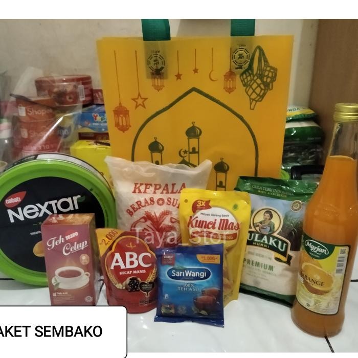 

Pilihan- Paket Sembako Ramadhan / Parcel Lebaran (Free Godie Bag)