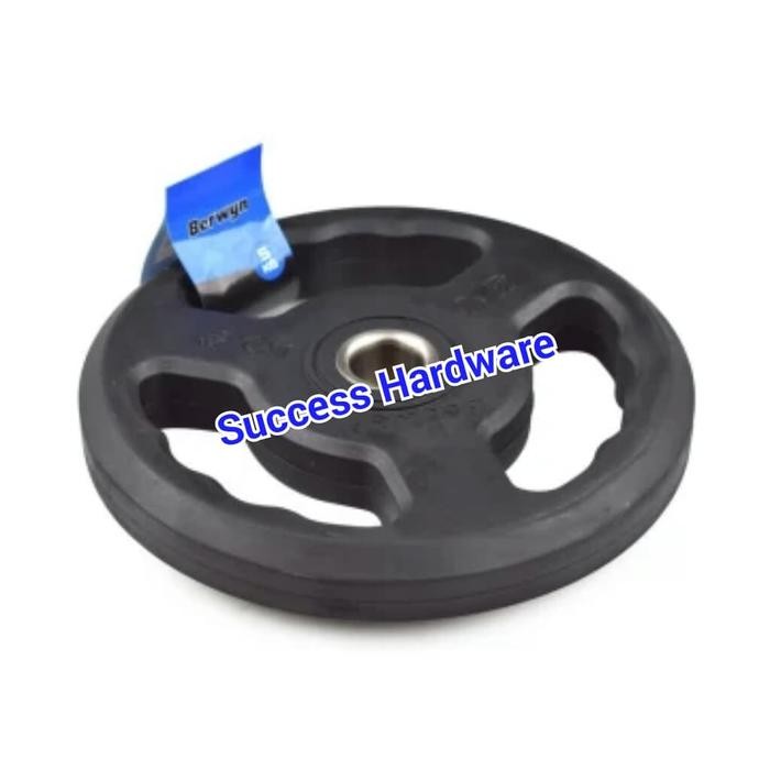 Berwyn 3-Grip Weight Plate 5 Kg / Alat Fitness / Perlenfkapan Fitness