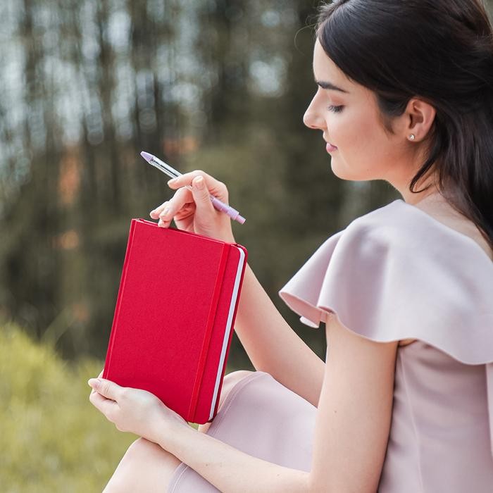 

Basic Notebook - Planner Journal by bukuqu Tali White