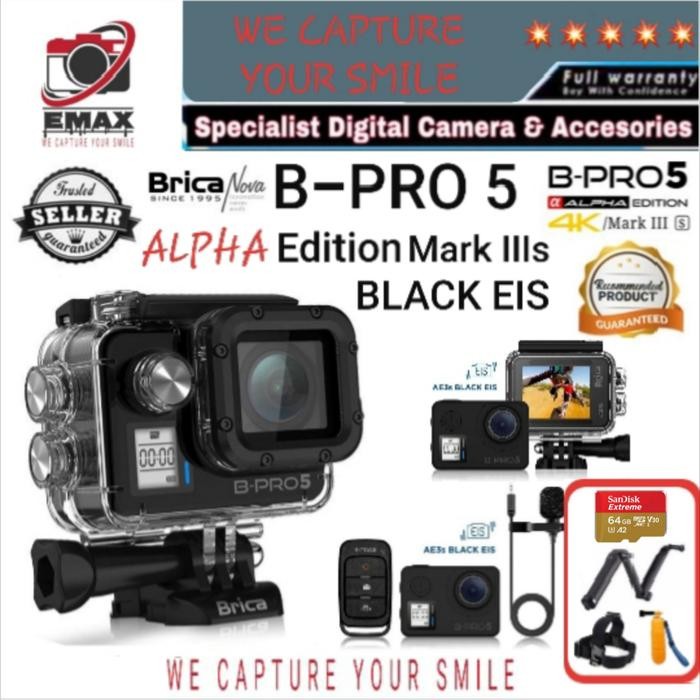 Brica B-PRO 5 Alpha Edition 4K mark IIIs BLACK EIS Brica BPRO5 AE 3S Brica BPRO5 AE3S Shopeseler