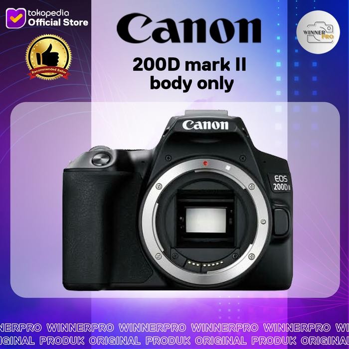 canon 200D mark II body only