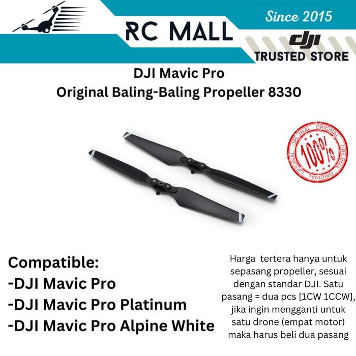 Propeller Baling-Baling DJI Mavic Pro DJI Mavic Pro Platinum DJI Mavic Pro Alpine White Quick