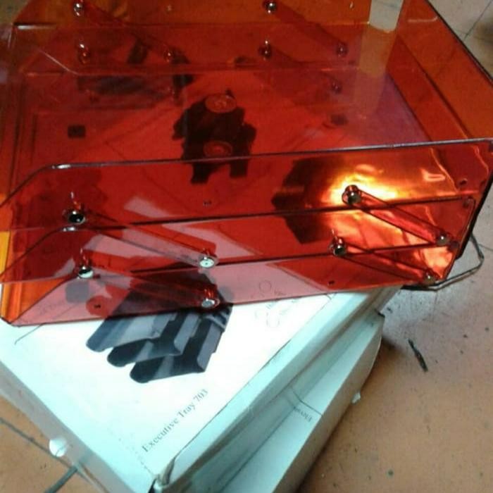 

MICRODOT. ELEVATED TRAY 603. RAK BUKU,BERKAS DAN DOKUMEN. - ORANGE