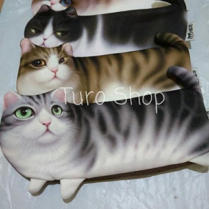

KOTAK PENSIL GAMBAR KUCING LUCU UNIK TEMPAT ALAT TULIS DOMPET HP PEN