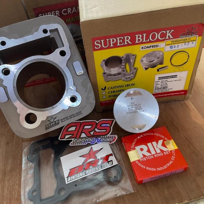Grosir Blok Piston Brt Klx 63 Casting Iron - Forged Piston Brt Klx 63 Mm Terlariss 
