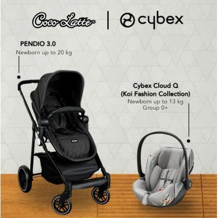 COCOLATTE CYBEX Pendio 3.0 Stroller Cloud Q Koi Infant Carrier
