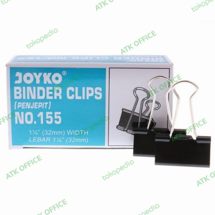 

Binder Clip 155 Joyko Segros 12Box (144Pcs)