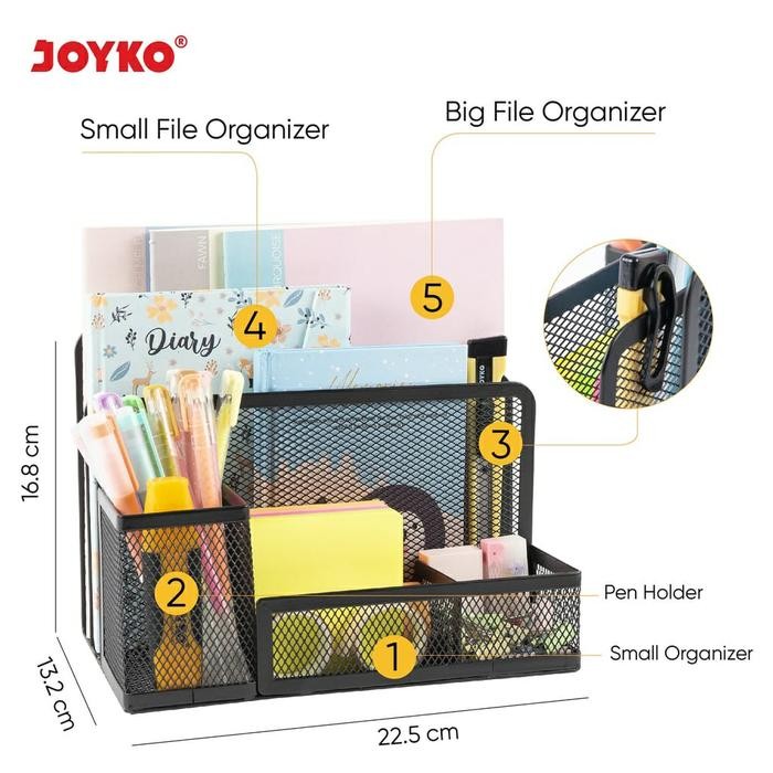 

Tempat Alat Tulis Desk Set Joyko Ds-21