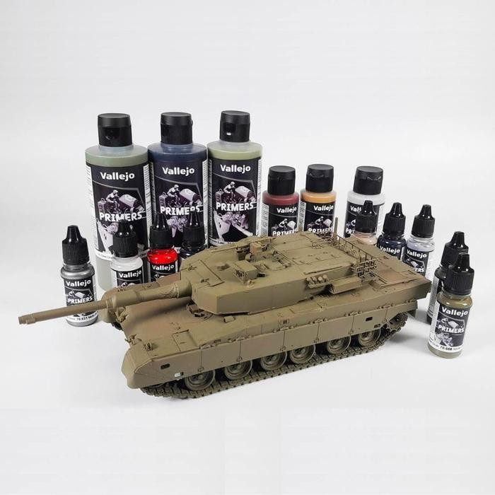 

NEW PRODUK VALLEJO ACRYLIC POLYURETHANE PRIMERS CAT DASAR MODEL & MINIATUR (BERBAGAI WARNA) MAWAR-89