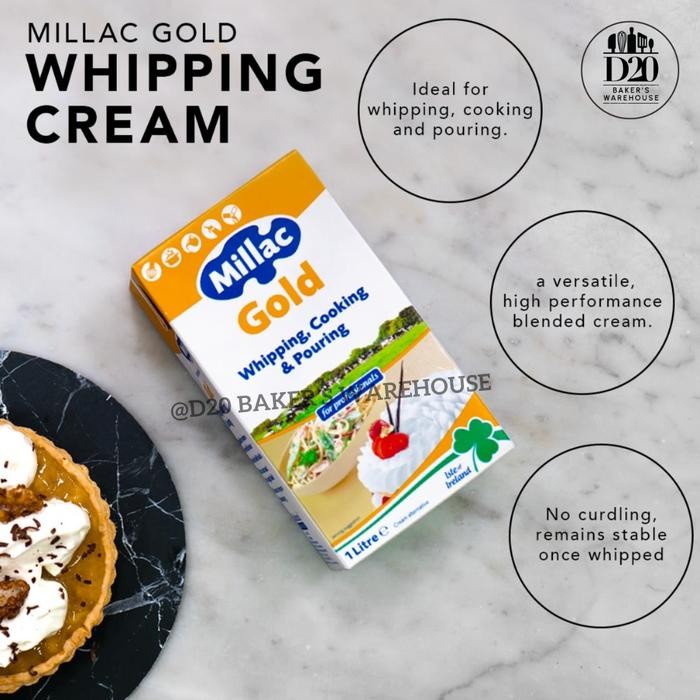 

Pilihan- Millac Gold Whipping Cooking Cream 1Liter