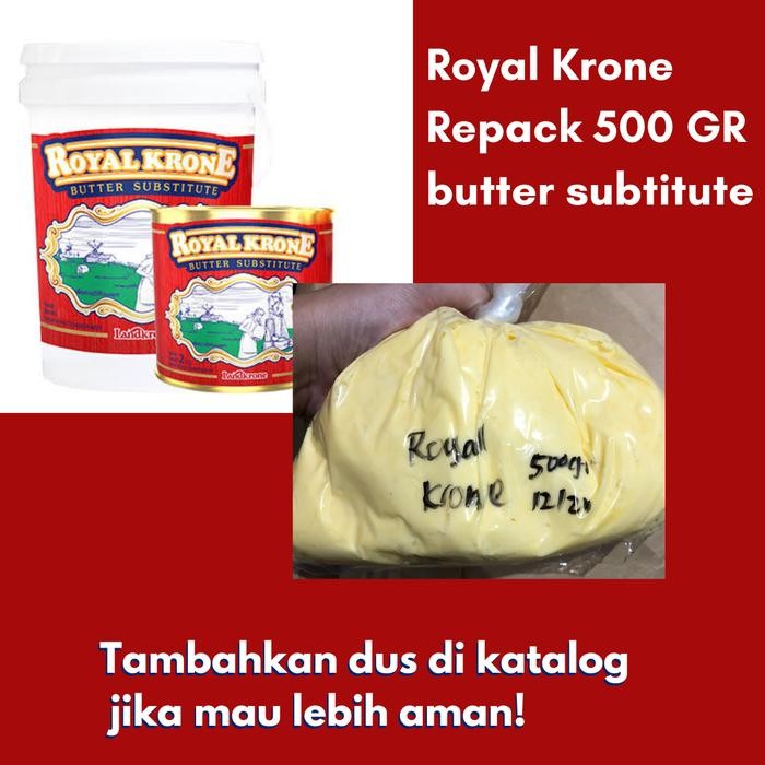 

Pilihan- Royal Krone 500 Gr / Butter Subtitute Royal Kron / Mentega Krone Gold