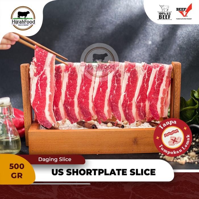 

Pilihan- Hijrahfood Slice Beef Us Shortplate Daging Lapis Iris Shabu / Sukiyaki / Yakiniku /