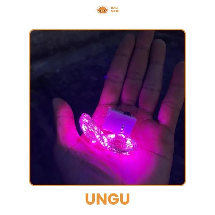 Lampu Layangan 2 meter - Lampu Layangan Kawat Baterai - Lampu Layang Layang Baterai - Lampu Layangan