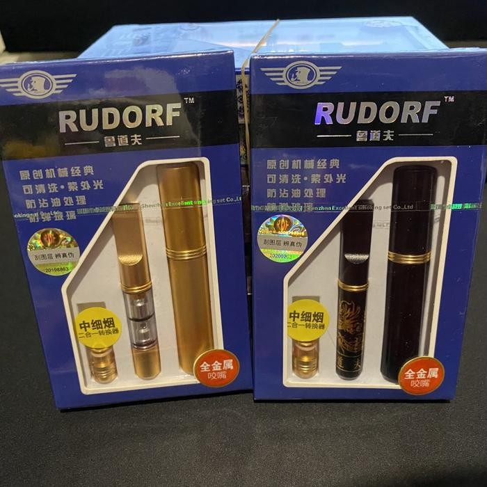 Pipa Filter Permanent Holder RUDORF R-V918 [ Untuk 3 Ukuran ]