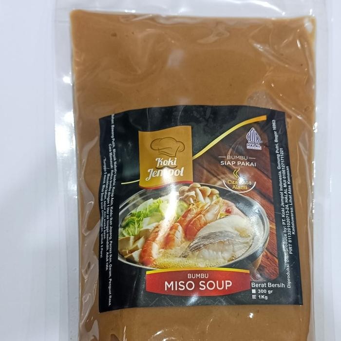 

Stok Baru Koki Jempol Bumbu Miso Soup Pouch 1kg