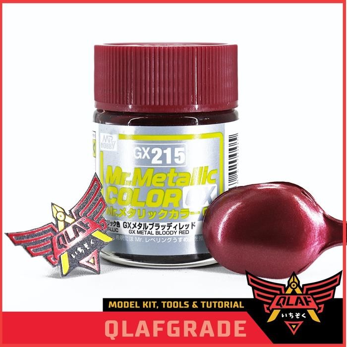 

Mr Color GX METAL BLOODY RED GX215 GX 215 cat model kit