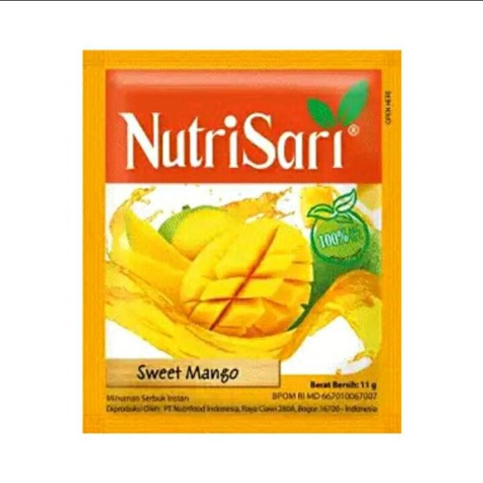 

New NutriSari Rasa Sweet Mango !!! NutriSari Mangga Nutrisari Buah