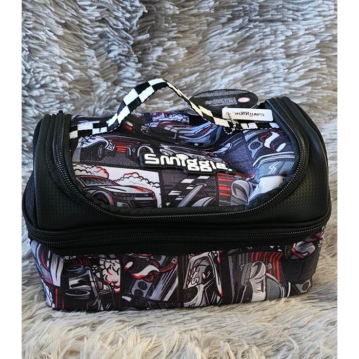 Lunchbag Smiggle Boy Double Decker Tas Bekal Kotak Makan Laki Cowo