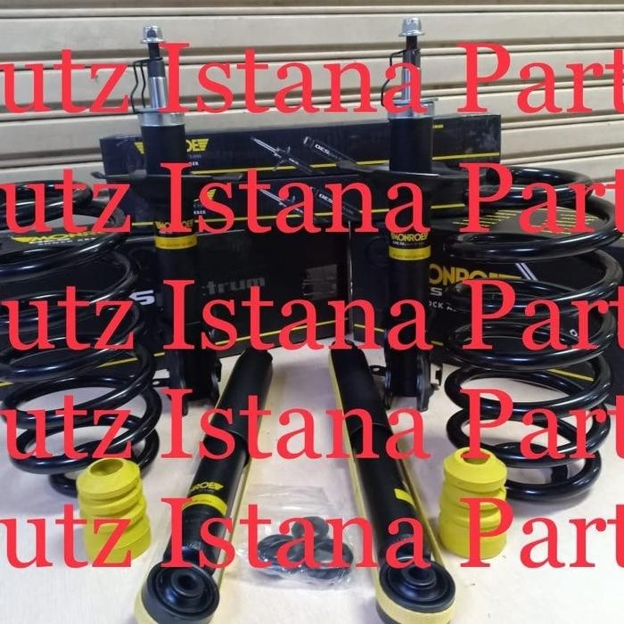 Limited Paket Shock Breaker Avanza Veloz Depan Belakang & Per Keong Nyaman Terlariss 