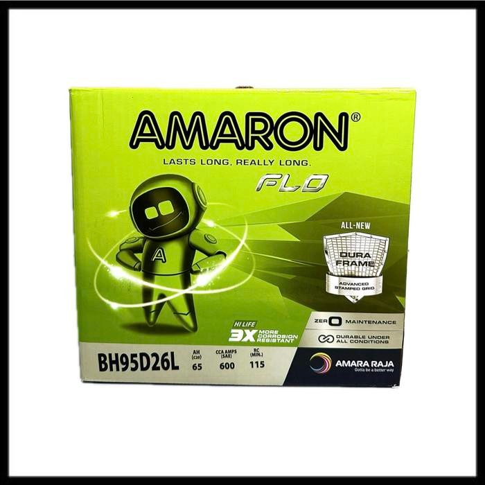 Aki Mobil Toyota Innova Lama Diesel 95D26L Amaron Aki Kering Original